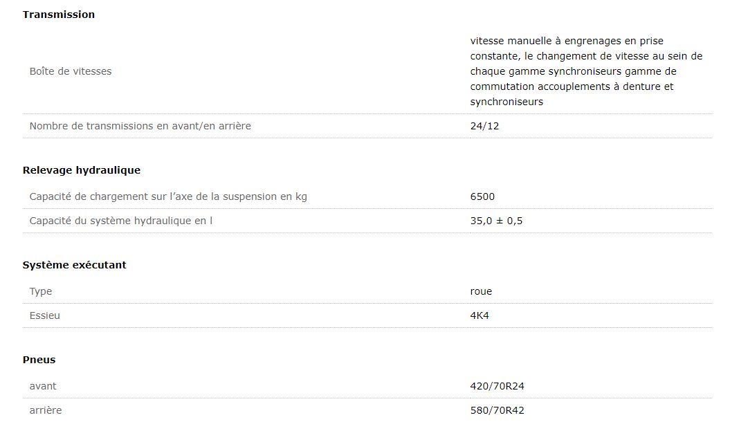 Belarus 1822.3 - Tracteur agricole MTZ Belarus - 132 kW (180 CV) - 6 cylindres turbo intercooler_1