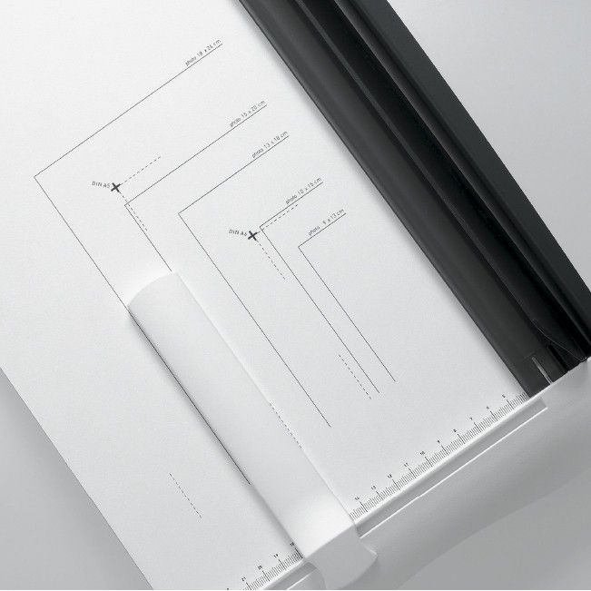Cisaille de bureau A4 - 1133 Ideal - Lame non-tranchante pour loisirs, bureau ou scolaire_1