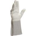 Gants de protection thermique en cuir - soudeur / crispin 15 cm - TIG15K - main caprin et manchette bovin_1
