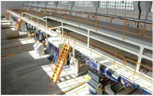 Ligne de production de carton ondulé 7 plis - Usage intensif - Siemens Profibus - Largeur 1200mm-2800mm - Vitesse 100M/min-250M/min_1