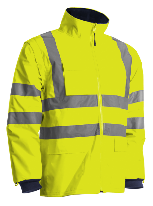 Parka hi-viz 4/1 jaune/marine 3m classe 3 kanata taille l_1