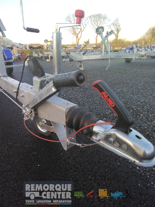 Porte bateau - remorque cassante - Sun Way SW1265M16 - PTAC : 1600Kg - 1 essieu - Reference - SW655M16_1