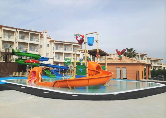 Structure aquatique - WAPS2C - 9x7m - Hauteur 6,5m - Toboggans 1,2m max_1