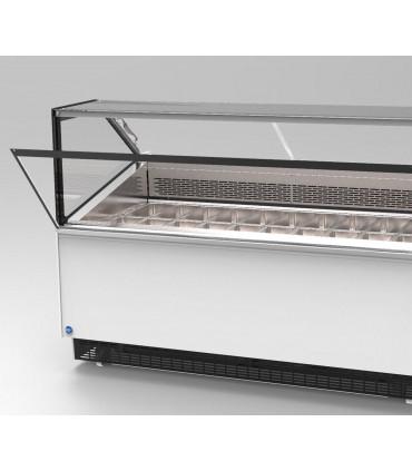 Vitrine à crèmes glacées pour chr, traiteurs, boulangeries, pâtisseries, marchands de glace et snacks - delight 18 iarp_1