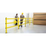 Barrière de protection piéton - MPM PED 90 - réglable, flexible et haute visibilité_1