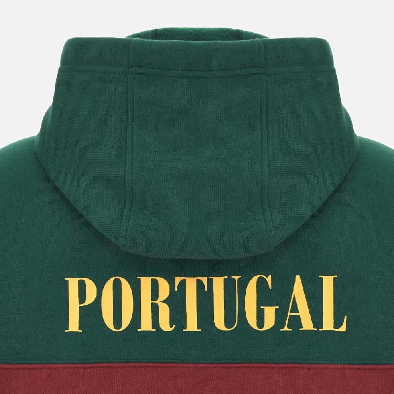 Sweatshirt à capuche ligne supporter adulte Rugby World Cup 2023 Équipe du Portugal de Rugby - Macron Sport_1