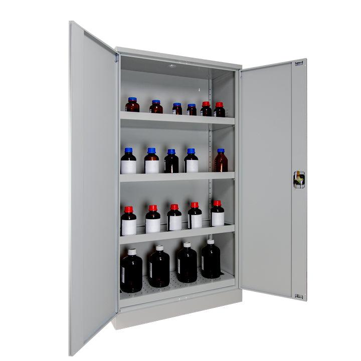 Armoire de sécurité produits dangereux haute 2 portes 240 L - AL305 - Gris_1