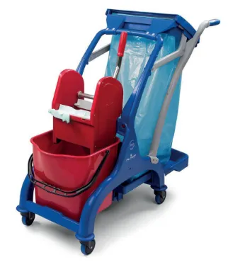 Chariot Arka 30 25 lt avec deux roues 80 mm + deux roues axiales 200 mm - sans presse_1