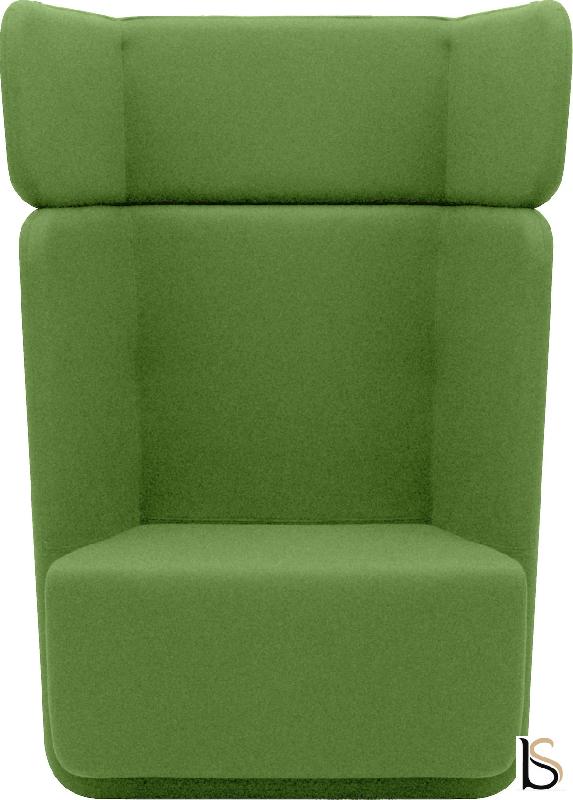 Fauteuil Softline Basket- 1 place - Feld vert 848, Haut_1