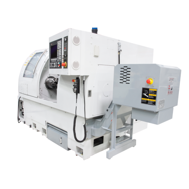 Tour CN à banc incliné compact et rigide - MICROCUT LT - Commande numérique FANUC, Siemens ou Fagor - Broche rapide et puissante_1