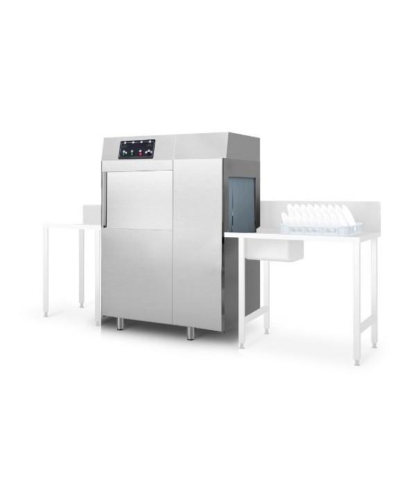 Lave-vaisselle convoyeur rack 11,25 kW - pompe de nettoyage - CHR - acier inoxydable AISI 304_1