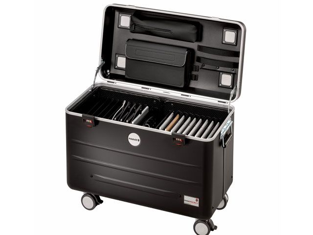 Paraproject Case TC20 - Valise de stockage et rechargement pour 20 tablettes avec HUB USB intelligents et sonde de température_1
