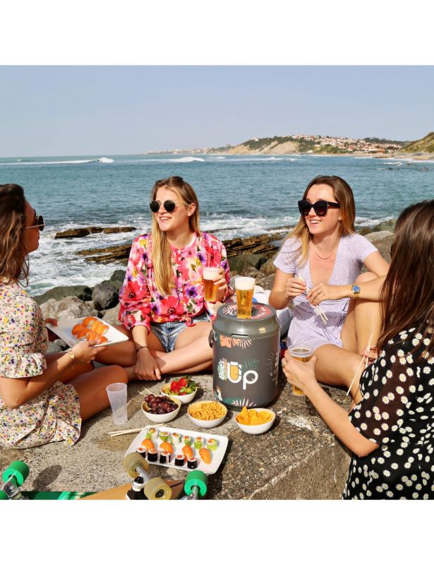 Tireuse à bière portable Beer Up Life Style - compatible avec fûts de 5 litres - autonomie 20h sans électricité_1