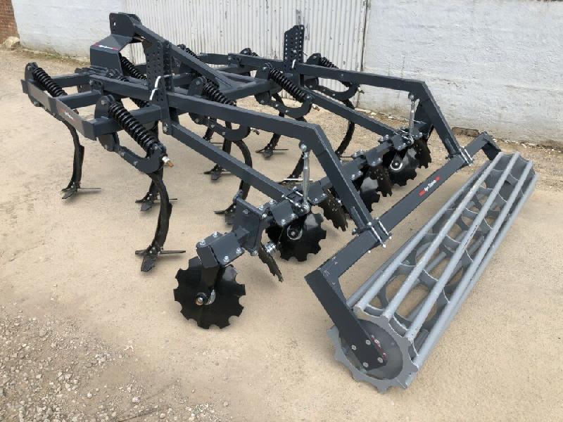 Déchaumeur Agri System polyvalent 3.0m non-stop AK - Occasion - 10 dents ressort, rouleau tubes ou barres plates_1