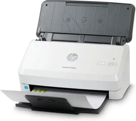 HP Scanjet Pro 3000 s4 Alimentation feuille à  feuille de scanner 600 x 600 DPI A4 Noir, Blanc_1