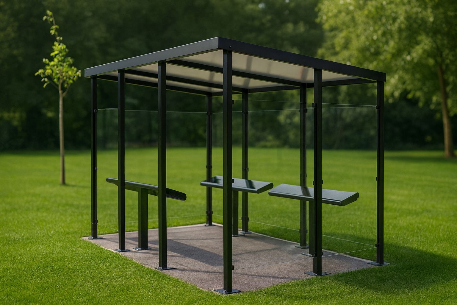 Abri fumeurs Medium+  3.75 m_0