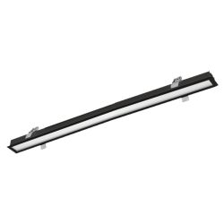 Luminaire linéaire encastré LED - TONECO 600, 19W, diffuseur opale PMMA microprismatique, style fin et épuré_1