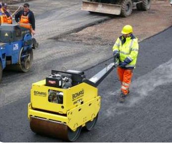 Rouleaux duplex à guidage manuel - BW 75 H Bomag - 750 mm - Puissance 6.2 Yanmar_1