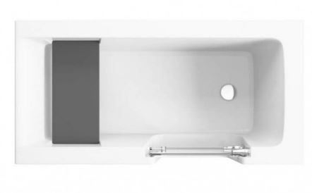 BAIGNOIRE À PORTE AVOLIA 140 CM DROITE_1