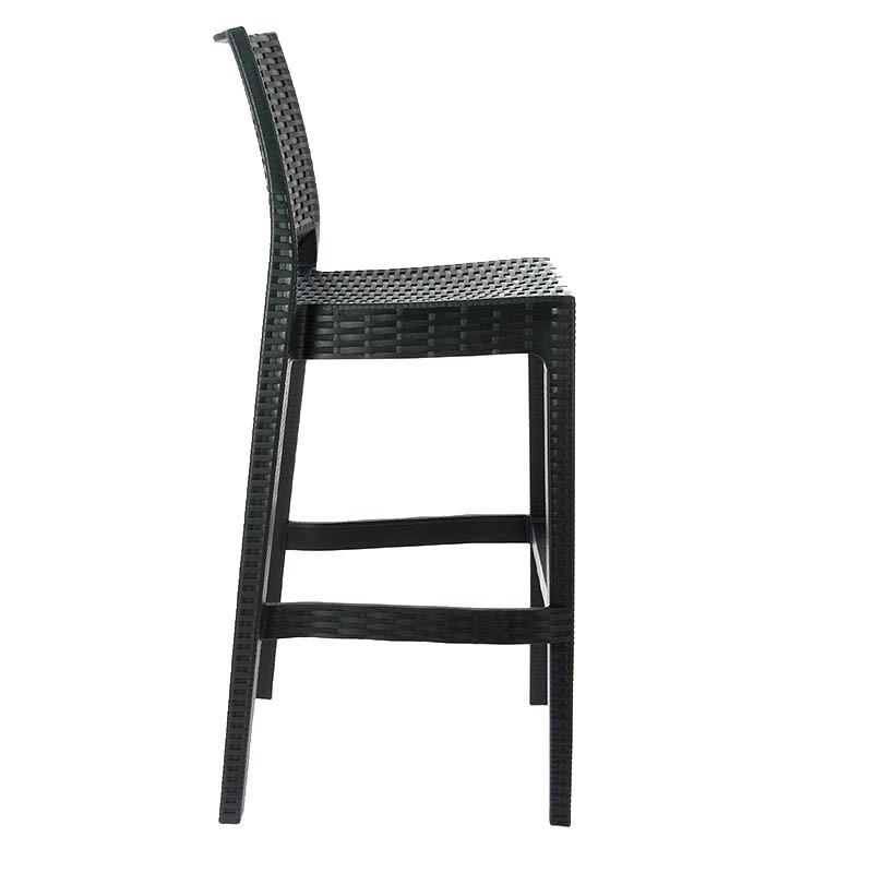 Chaise haute Exterieure Cuba - GRIS_1