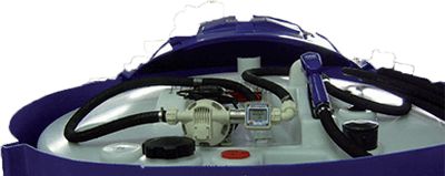 Cuve Adblue - Francoself - 5000 litres double paroi en polyéthylène rotomoulé avec armoire intégrée_1