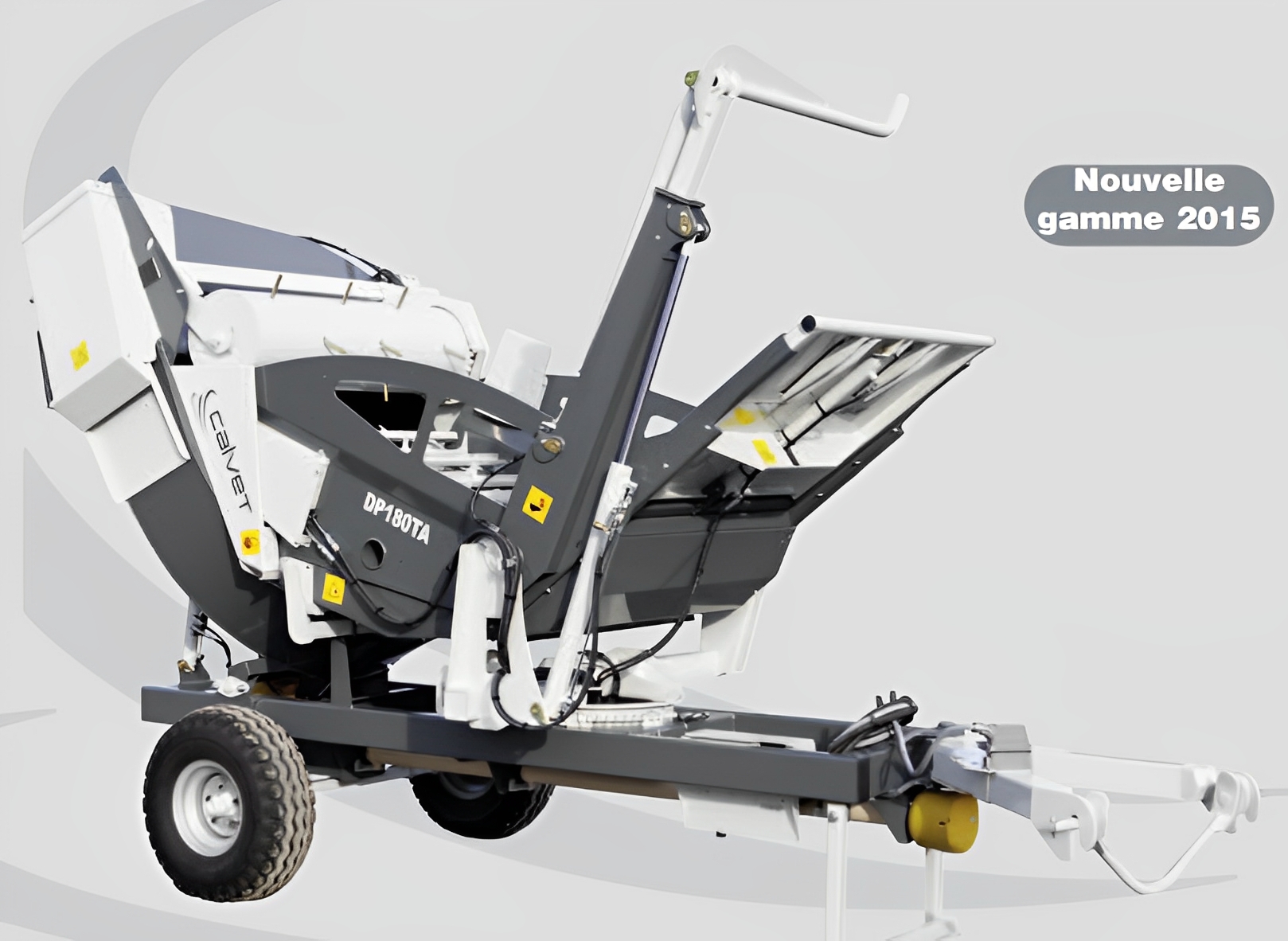 Machine DP 180 - 190 - 200 pour paillage avec rotation 180°