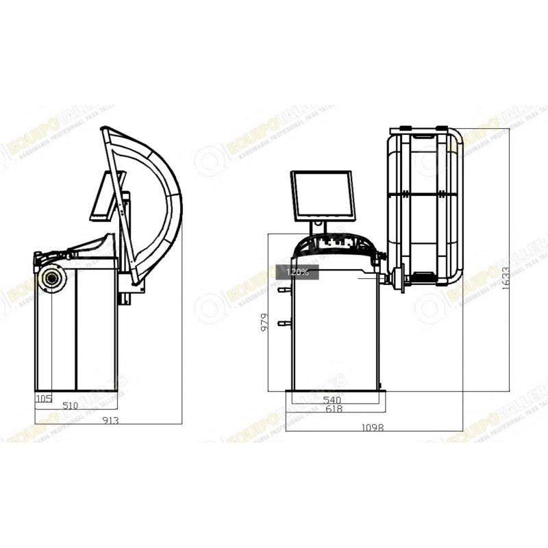 Équilibreuse de roue automatique_1
