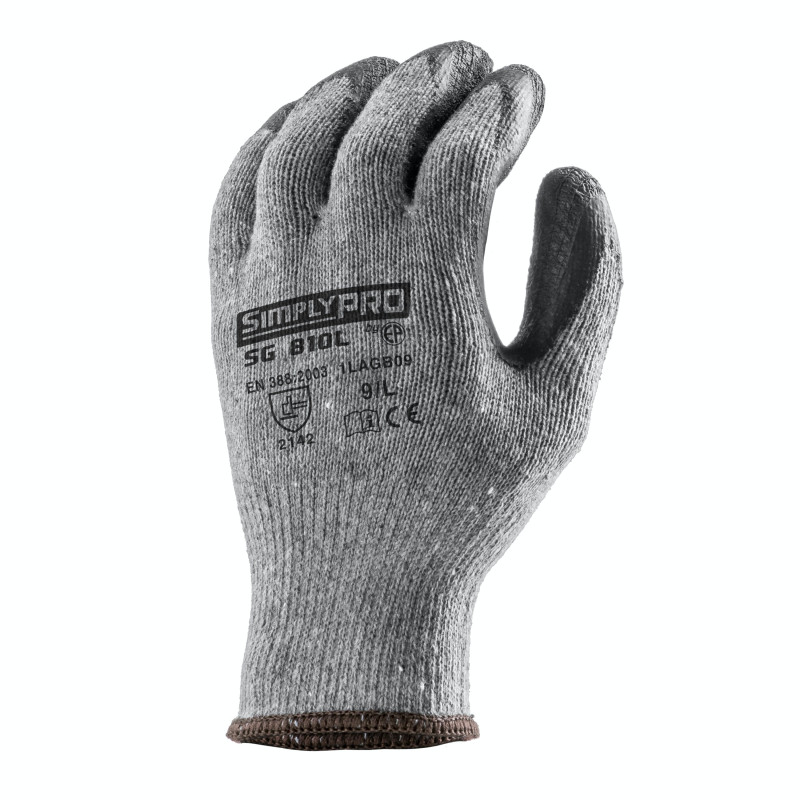 Gants de Manutention SIMPLY PRO SG810L J10 (1LAGB) norme 2142_1