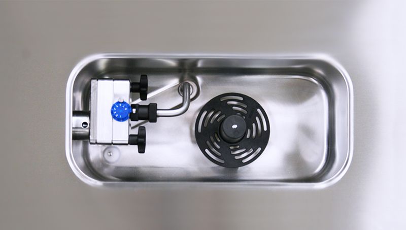 Appareil professionnel pour glaces express et décorées à technologie E.Co.S.