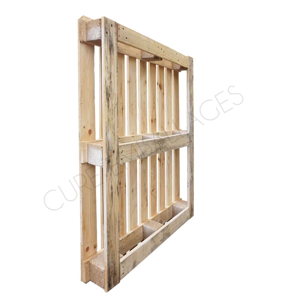 Palette standard mi lourde -  1200 x 1000 - MLD - 5 semelles - 6 / 7 planches - Disponible en recyclée ou neuve_1