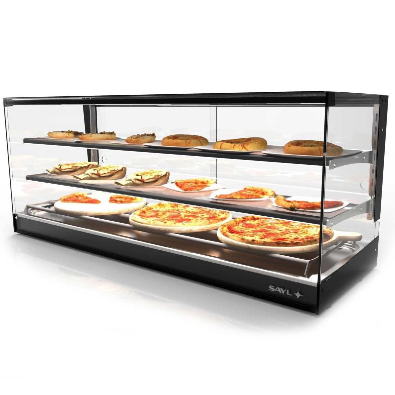 Vitrine chauffante LOGIC TRIPLE - Chaleur sèche - 3 niveaux - 1190 mm - CLO26S-2 | Sayl Barcelona_1
