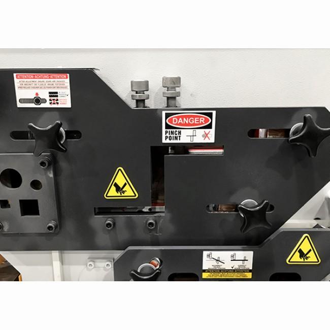 Poinçonneuse cisaille universelle à un vérin ARROW - PU45 - Caractéristiques techniques avancées_1