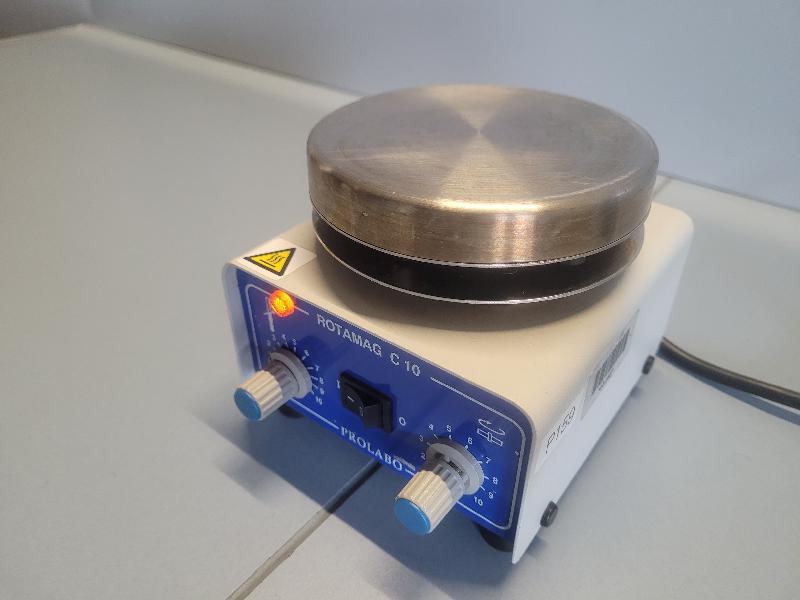 Agitateur magnétique chauffant selecta prolabo rotamag c 10_1