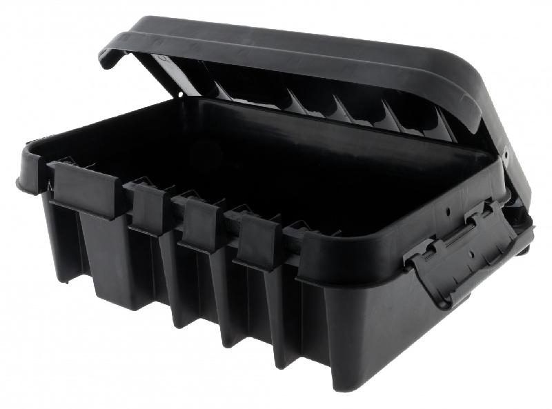 Boîtier de raccordement étanche IP55 - Noir - Dimensions compactes 9 cm - Pour prolongateur, multiprise et programmateur_1
