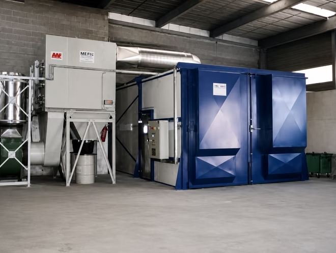 Cabine de métallisation - GRESAS_1
