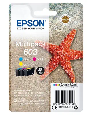 Epson Multipack 3-colours 603 Ink_1