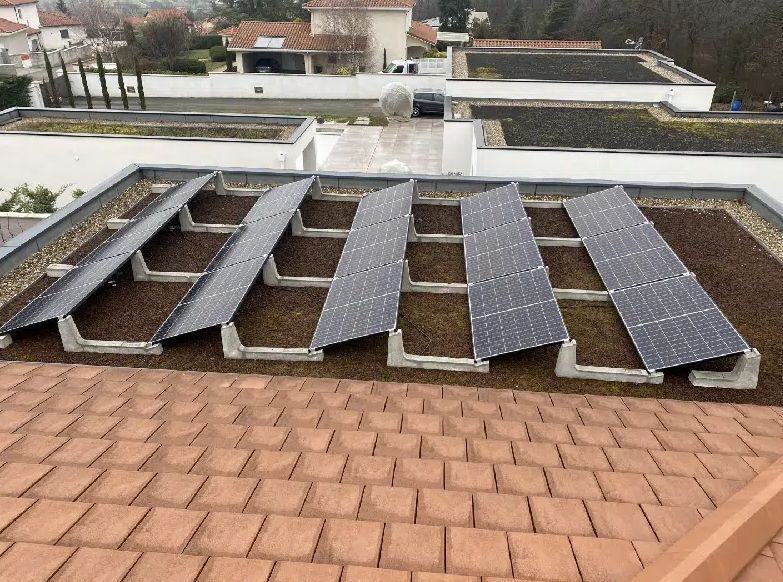 Support photovoltaïque 20° CONNECT - Idéal aux toits terrasses_1