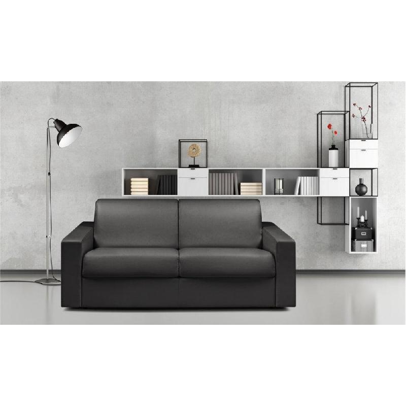 Canapé convertible Night Express 120 cm - Matelas 14 cm en mousse polyuréthane - Gris Graphite_1