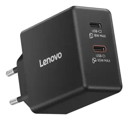 Lenovo 40AW065BEU adaptateur de puissance & onduleur Intérieur & extérieur 65 W Noir_1