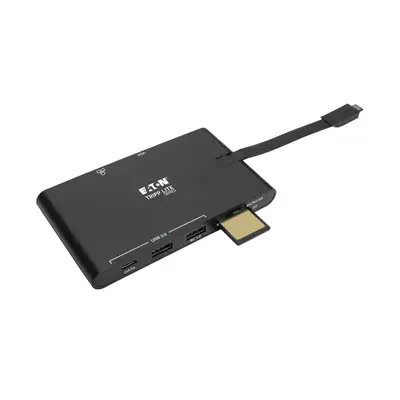 Tripp Lite U442-DOCK3-B station d'accueil Avec fil USB 3.2 Gen 2 (3.1 Gen 2) Type-C Noir_1