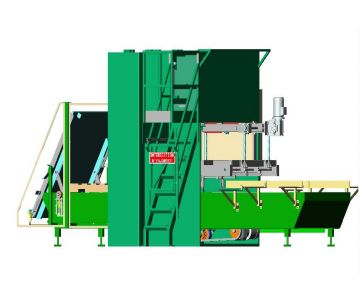Cloueuse 60° pour machines à palettes - Platon - Poids 4 000 kg - Dimensions réglables_1