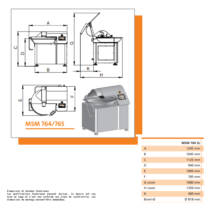 Cutter à viande horizontal 50 litres mado msm 764 sl_1