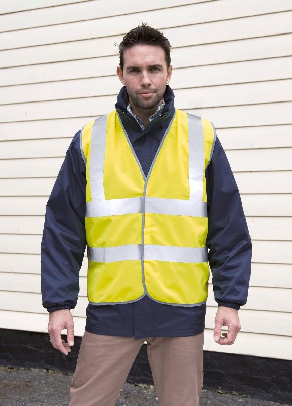 Gilet de sécurité High Viz Motorway - Réf: R201X - EN ISO 20471 catégorie 2 - Fluorescent Yellow/Orange_1