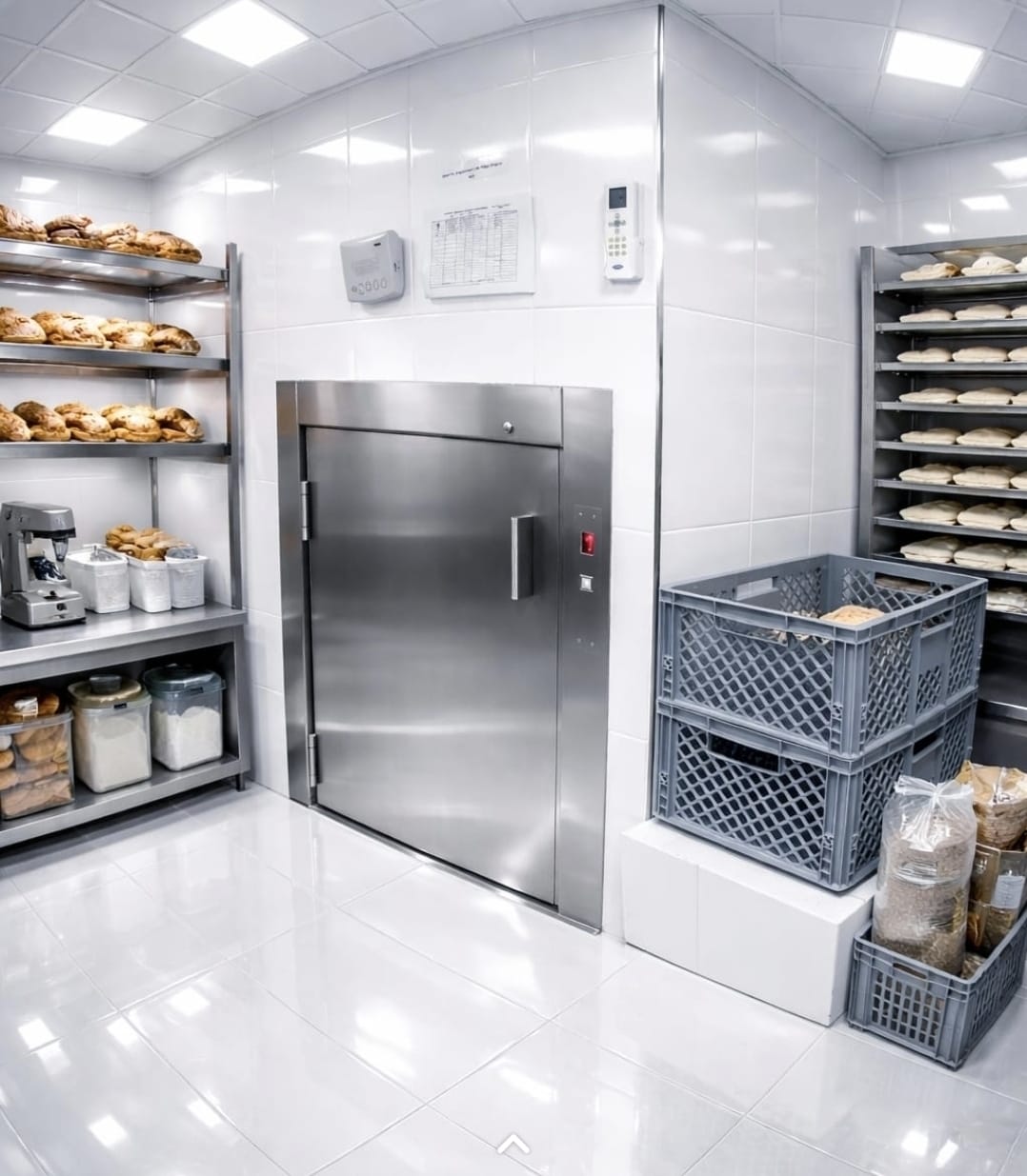 Monte-plat  professionnel pour boulangeries, cuisines et salles sur plusieurs niveaux_1