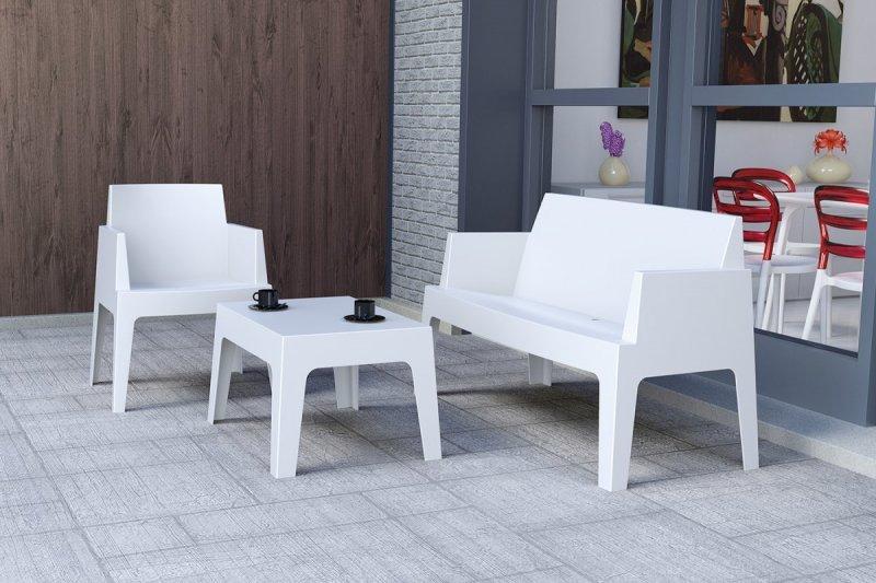 Lot de 4 fauteuils empilables - gamme BOX_1