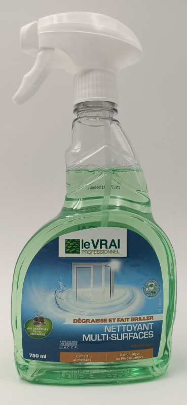 Lvp nettoyant multisurfaces ph10,5 le vrai (4609)vaporisateur de 750ml_1