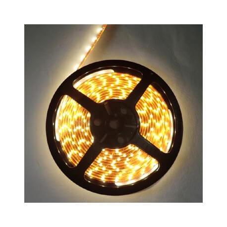 Ruban à LED 5m blanc chaud - Résistant aux éclaboussures IP65 avec transformateur 12V_1