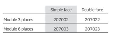 Support vélos simple et fonctionnel - 2 modules : 3 ou 6 places - Fixation sur platine - MERCURE_1