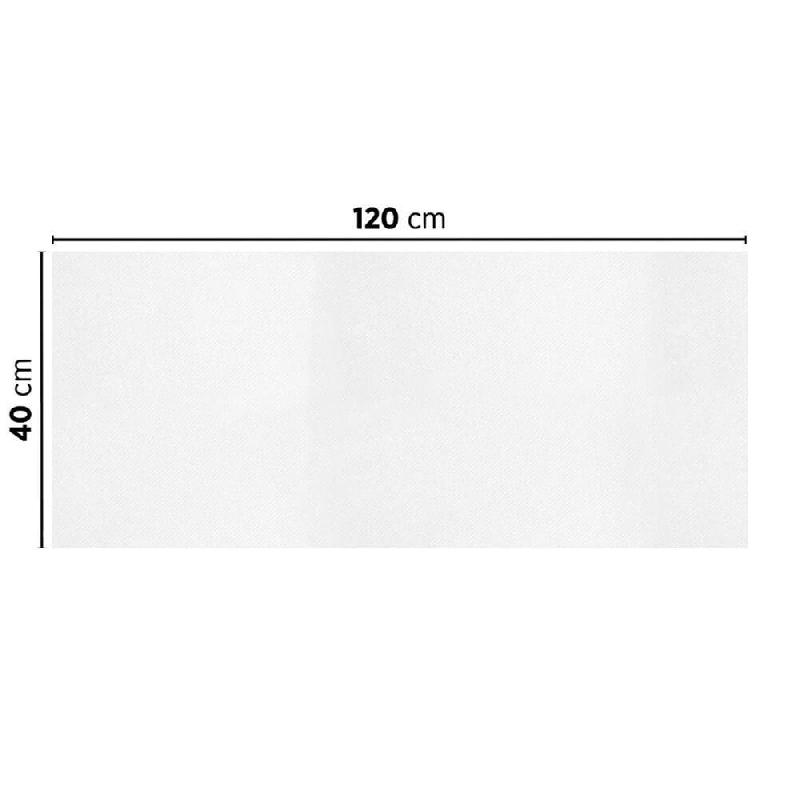 Tête-à-tête pliée en V intissé blanc 40x120cm - par 400_1