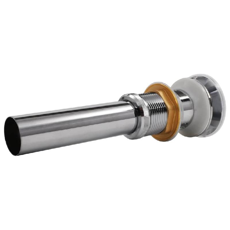 Vidaxl drain d'évier escamotable acier inoxydable 180058_1